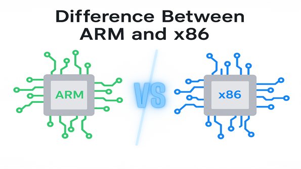 Difference Between ARM and x86