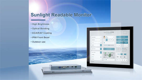 Sunlight Readable Monitor