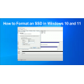How to Format an SSD in Windows 10 and 11