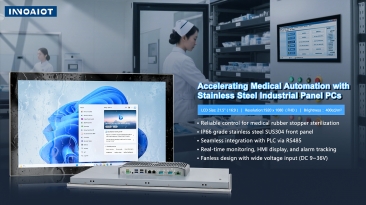 Accelerating Medical Automation with Stainless Steel Industrial Panel PCs