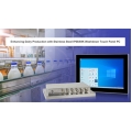 Enhancing Dairy Production with Stainless Steel IP66/69K Washdown Touch Panel PC